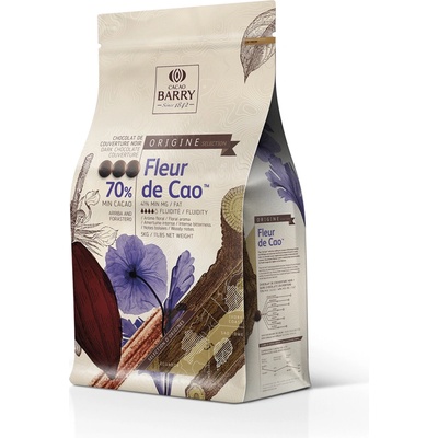 Cacao Fleur de Cao hořká 70% 5 kg
