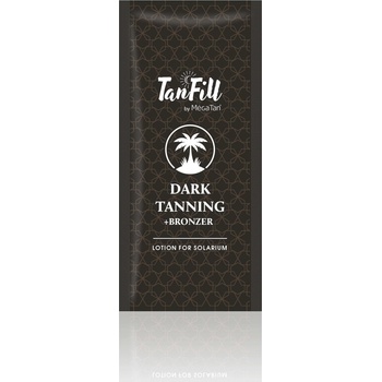 MegaTan Лосион за Солариум TanFill Dark Tanning, с бронзант, 15 мл