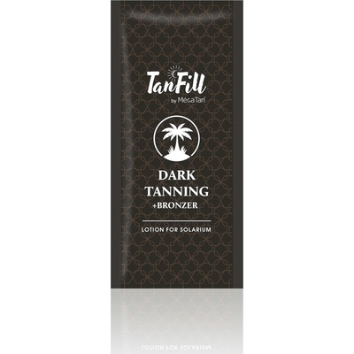 MegaTan Лосион за Солариум TanFill Dark Tanning, с бронзант, 15 мл