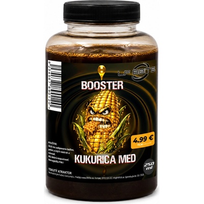 LF BAITS Booster Kukurica Med 250 ml