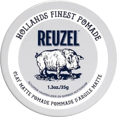 Matná hlina na vlasy REUZEL White clay matte pomade 95 g
