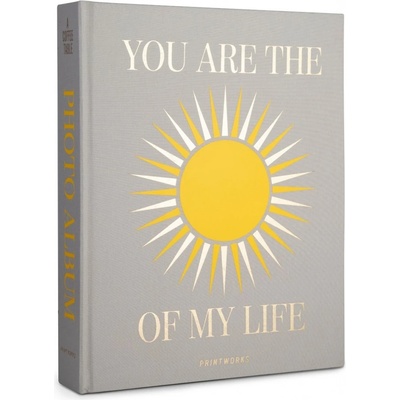 Fotoalbum You are the Sunshine L Printworks šedé