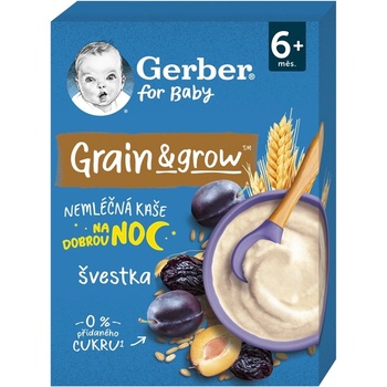 Gerber for Baby Nemléčná kaše na dobrou noc švestka 200 g