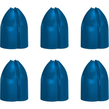 L-Style Shell Lock Ring plastové modré 6ks