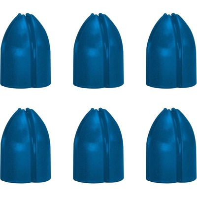 L-Style Shell Lock Ring plastové modré 6ks