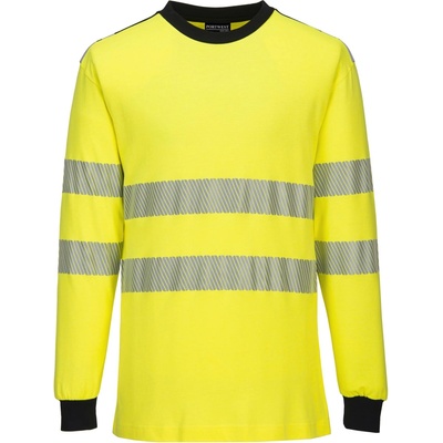 Portwest HI-VIS MODAFLAME WX3 FR701 Nehorľavé reflexné tričko antistatické HV žltá/čierna XXXL