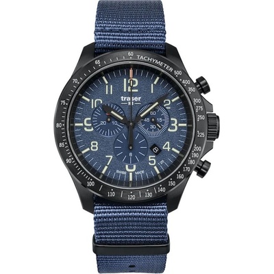 Traser P67 Officer Pro Chronograph Blue Nato