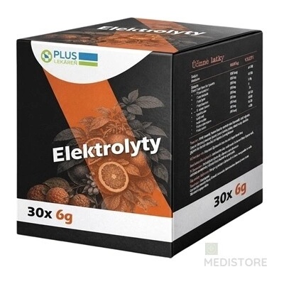 ADC PLUS LEKÁREŇ Elektrolyty 180 g