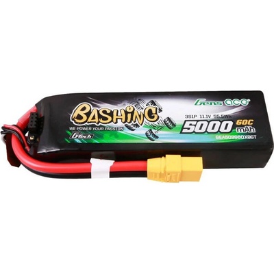 Gens ace G-Tech 5000mAh 11,1V 3S1P 60C Lipo baterie s XT90 Plug Bashing Series