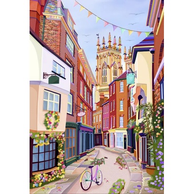 Pieces & Peace York Petergate 1000 dielov