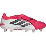 Adidas Футболни бутонки adidas Mens adidas Predator Fold-Over Tongue Pro Soft Ground Football Boots - Red/Blk/White