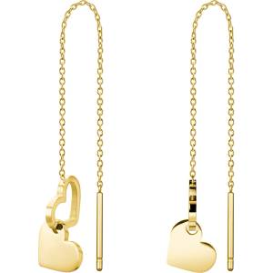 Rosefield обеци в златист цвят Double Heart JEDHG-J686 Rosefield | Lilav | ЖЕНИ | ЕДИН РАЗМЕР