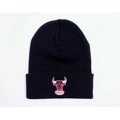 Mitchell & Ness Chicago Bulls HWC Team Logo Cuff Knit Black