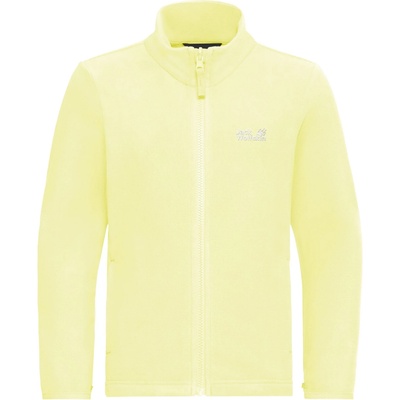 Jack Wolfskin Детско поларено яке Jack Wolfskin Kid's Taunus 100 Fullzip Fleece jacket - Daisy - размер 116 (EU) (703-6911-0212)