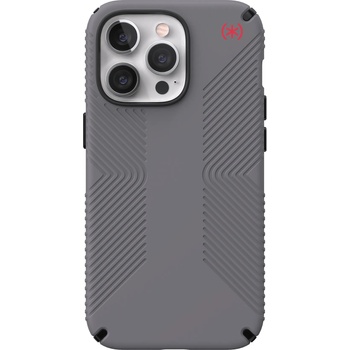 Speck Протектор Speck за iPhone 13 Pro Presidio2 Grip, Grey/Black/Bold Red (14544)