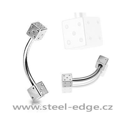 Steel Edge piercing do obočí 11