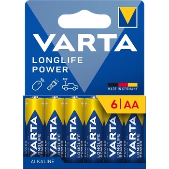 VARTA 4906121746 Longlife Power AA батерии 6бр/блистер (4906121746)