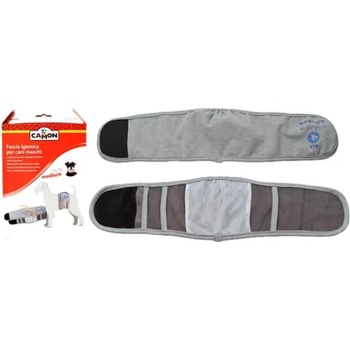 Camon Male Dog Wraps XL -Гащи-Колан За Мъжки Кучета -62/70 см-цвят Сив
