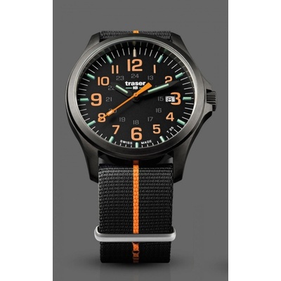 Traser P67 Officer Pro GunMetal Black/Orange nato