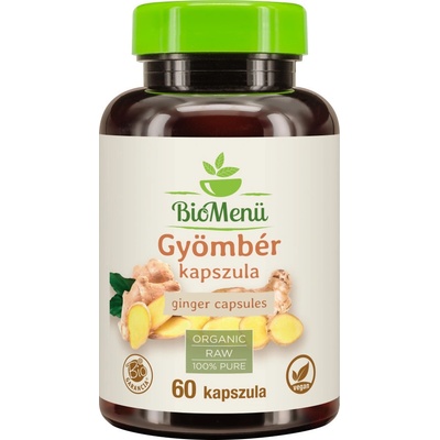 BioMenü bio Zázvor 60 kapsúl