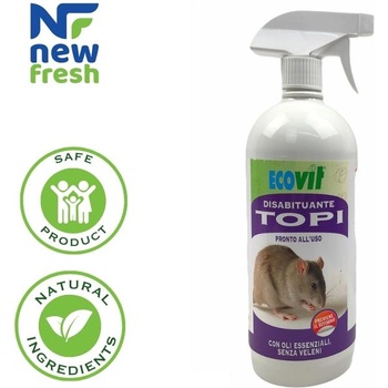 Image 1 of Ecovit - Италия ЕКО Спрей против мишки и плъхове - ecovit - 1000 мл (410100-10)