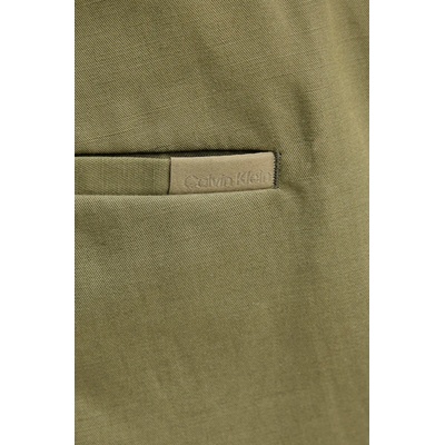 Calvin Klein Панталон с лен Calvin Klein (K10K114403)