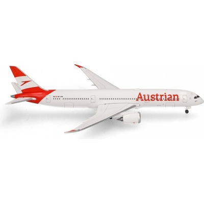 Herpa B787-9 Austrian Airlines 2004s Colors Named Schönbrunn Palace 1:500