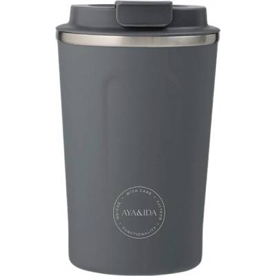 Aya & Ida termopohár 380 ml Dark grey