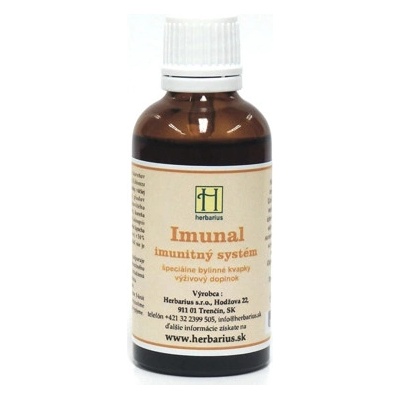 Herbarium Projekt Imunal kvapky na podporu imunity tinktúra 50 ml
