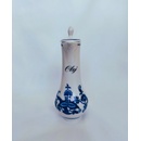 Cibulák karafka s víčkem Olej 0,14 l originální český porcelán Dubí 70354 olej