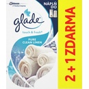 Glade touch & fresh Pure clean line náhradná náplň 3 x 10 ml
