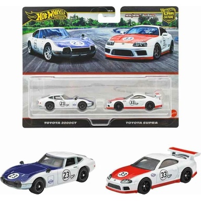 Mattel Hot Wheels Mattel® Premium TOYOTA 2000GT a TOYOTA SUPRA, JBL03