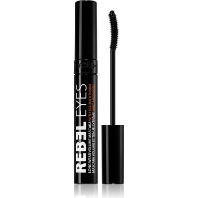 Gosh Rebel Eyes řasenka pro objem a oddělení řas 002 Carbon Black 10 ml