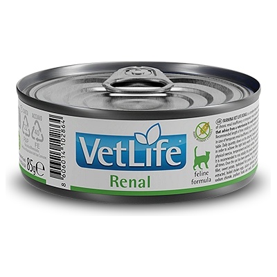 Farmina Vet Life Renal - консерва за бъбречна недостатъчност при котки 85гр