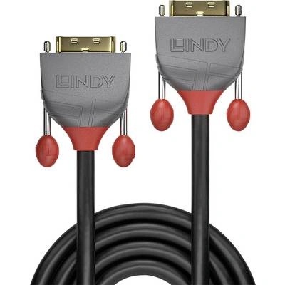 Lindy 36222 DVI кабел 2 м DVI-D Черен (36222)