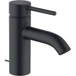 Kludi Bozz - Смесител за умивалник, със сифон, EcoPlus, матово черно 382633976 (382633976)