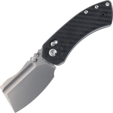 Kansept Korvid V Stonewashed D2 Twill Carbon Fiber, G10 TE2030V7