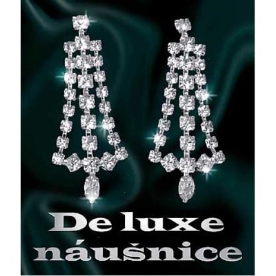 Gold Design De luxe strass stříbřený GD438