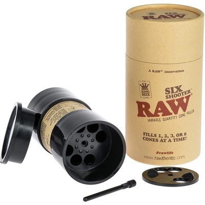 RAW Six Shooter plnička na 6 King Size dutiniek