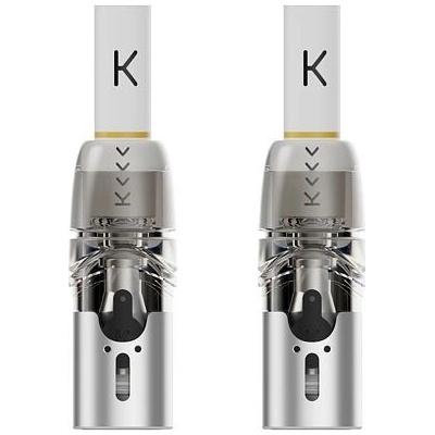 KIWI 2 cartridge Clear White 0,8 ohm 2 ks