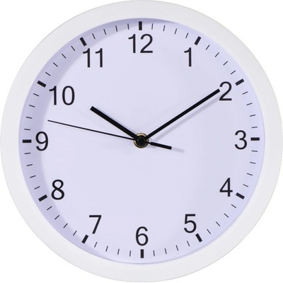 Hama Часовник Hama Plus 186341, аналогово указание, кварцов механизъм, бял (HAMA-186341)