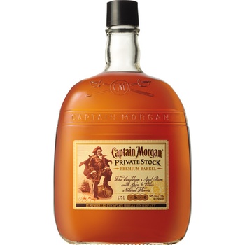 Captain Morgan Private Stock 40% 1,75 l (holá láhev)