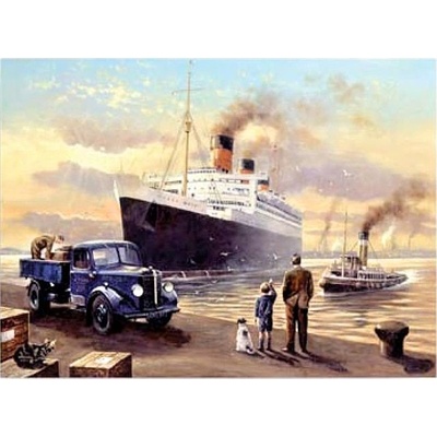 Royal Langnickel malování podle čísel Loď v přístavu