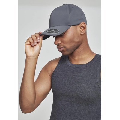 Urban Classics Шапка с козирка в тъмносиво Flexfit DeltaUB-180-00094 - Тъмносив, размер L/XL