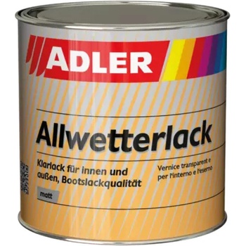 Adler Allwetterlack 0,75 l matný
