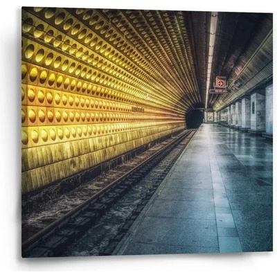 Sablio Obraz Pražské metro - 50x50 cm