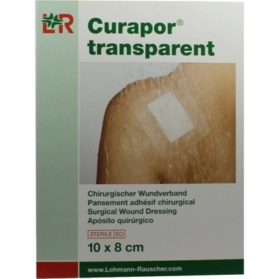 Curapor Transparent steril.10x8cm/5ks