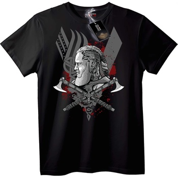 NOONEBRAND Тениска на викингски войн - 2XL, White
