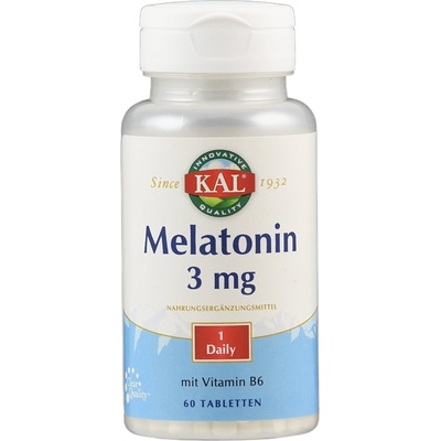 KAL Мелатонин 3 mg - 60 таблетки