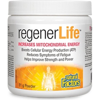 Natural Factors Regener Life Increases Mitochondrial Energy 81 g пудра | Natural Factors (1900 NF)